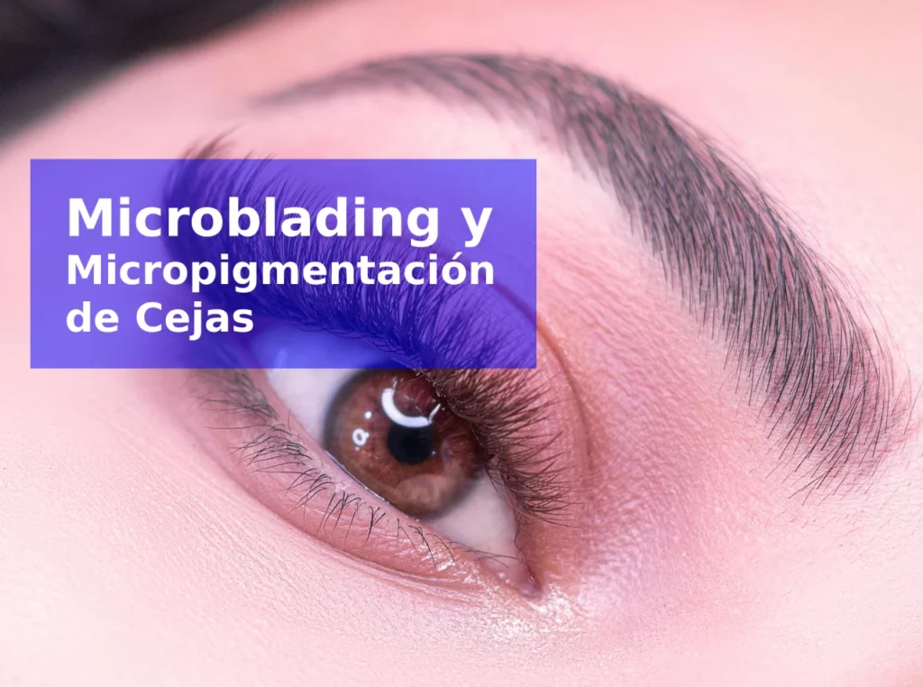 Microblading y Micropigmentación de Cejas