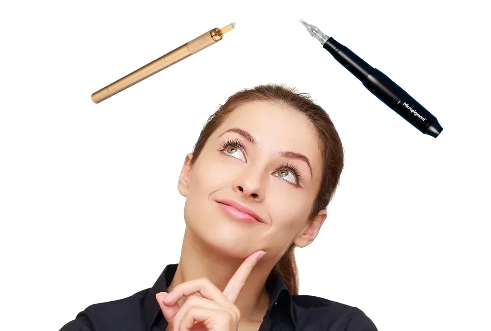 Microblading y Micropigmentación de Cejas Tebori vs Dermógrafo