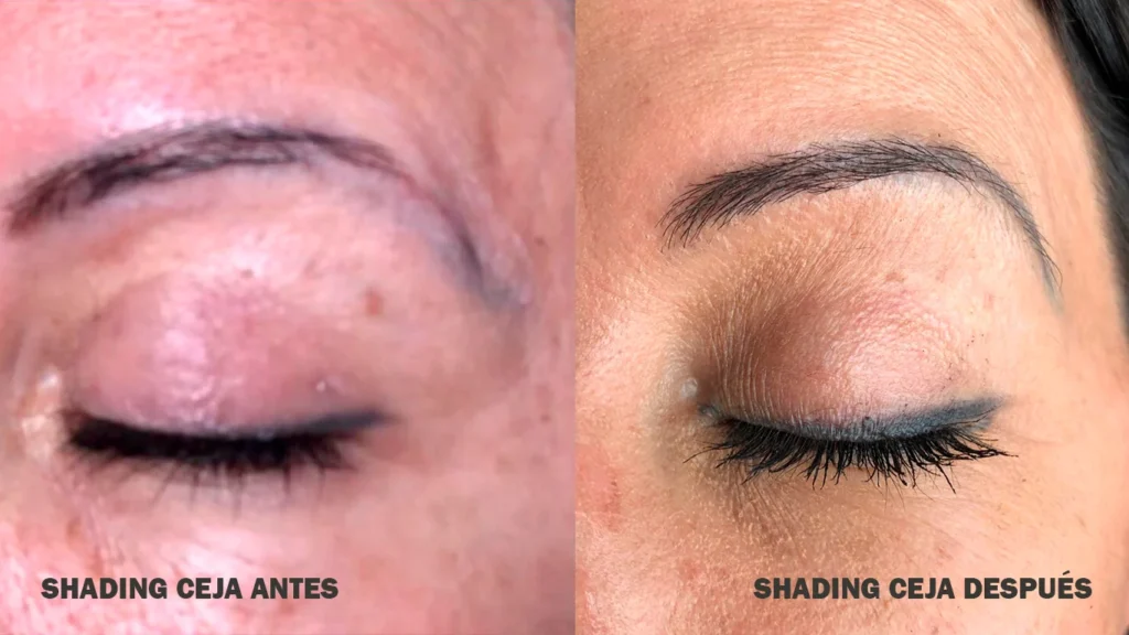 Shading Antes y Después